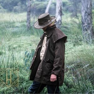 barmah hats • vintage kangaroo leather hat squashy hat in a bag collapsible